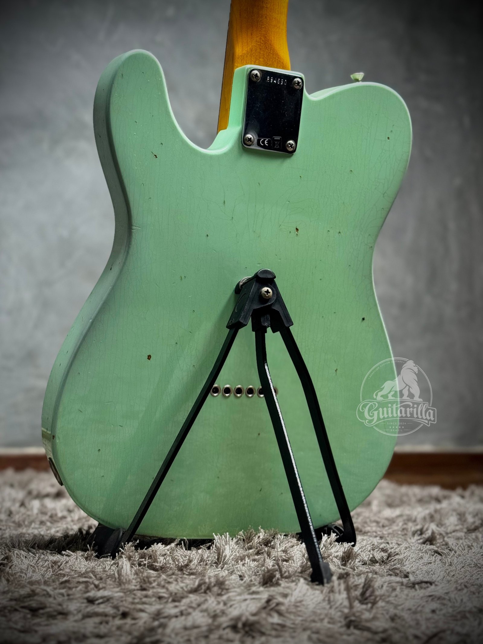 Fender Custom Shop '60s Telecaster — verso do corpo